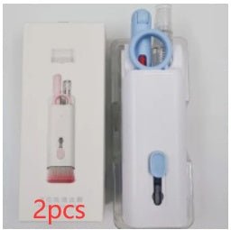 Multifunctional Bluetooth - compatible Headset Cleaning Pen Set Keyboard Cleaner Cleaning Tools Cleaner Keycap Puller Kit - PawTeh