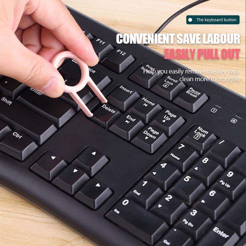 Multifunctional Bluetooth - compatible Headset Cleaning Pen Set Keyboard Cleaner Cleaning Tools Cleaner Keycap Puller Kit - PawTeh