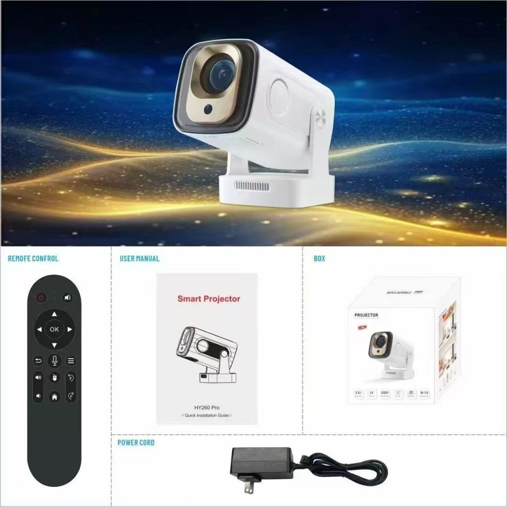 Hy260 Pro HD Smart Projector Machine