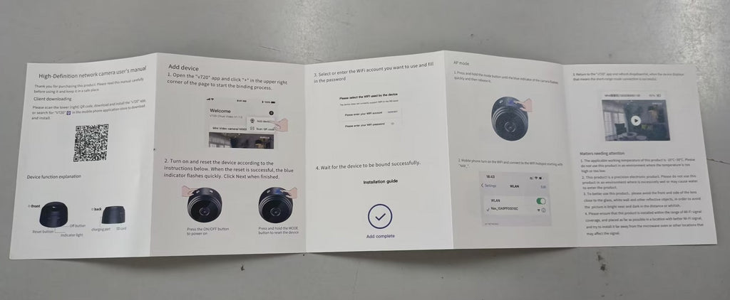 Monitor  360° Unghi Mort – Siguranță in casa !