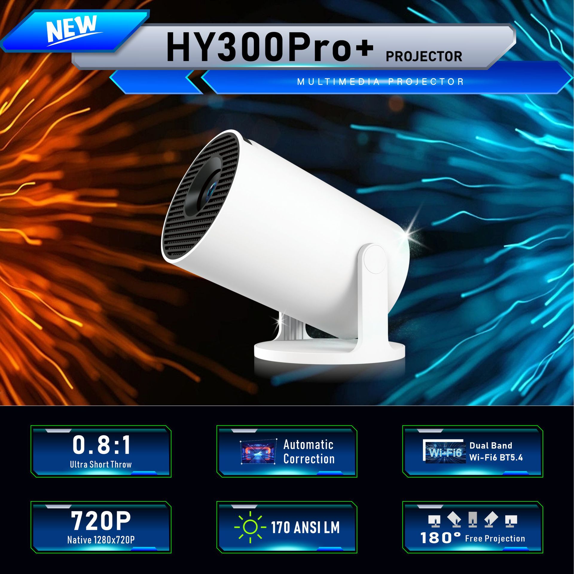 Hy260 Pro HD Smart Projector Machine