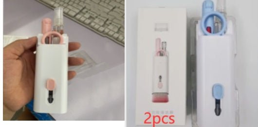 Multifunctional Bluetooth - compatible Headset Cleaning Pen Set Keyboard Cleaner Cleaning Tools Cleaner Keycap Puller Kit - PawTeh