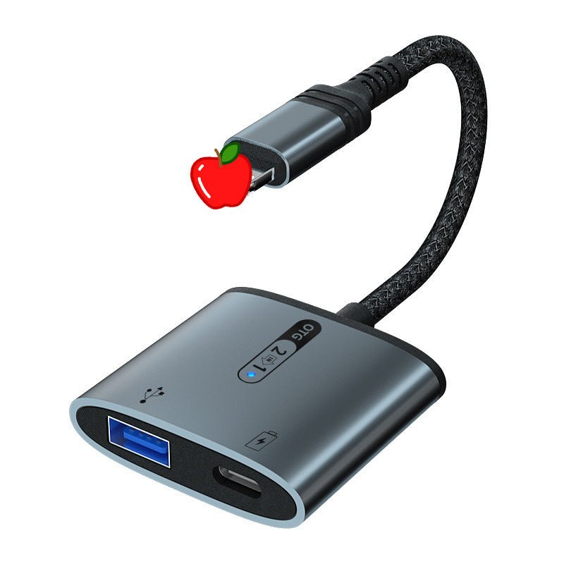 USB Flash Drive + Cablu adaptor pentru încărcare Mouse & Tastatură - PawTeh