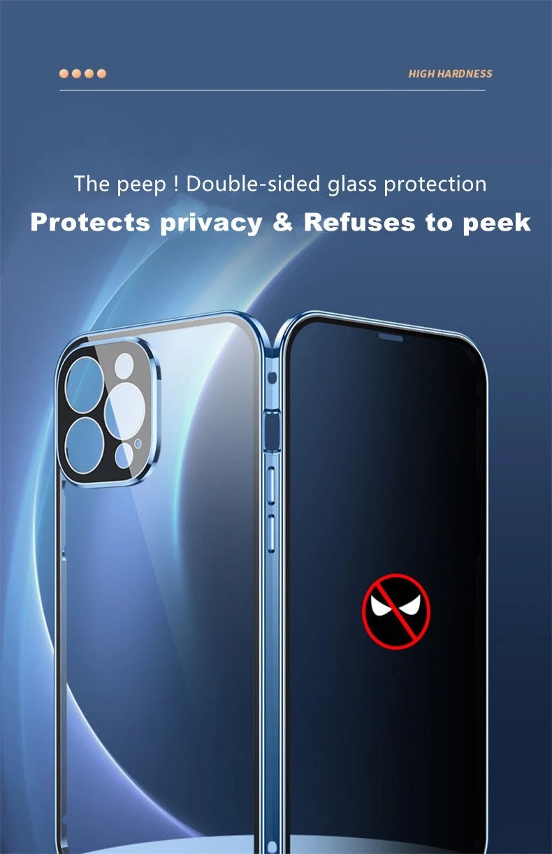 MobineX™ 360° Privacy Magnetic Case for iPhone